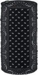 Zan Headgear TF101 Motley Tube Fleece Lined Black Paisley Headwear. Fixed Price $17.98.