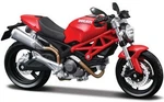 Maisto Ducati Monster 696 Motorcycle, Red 31189 - 1/12 Scale Diecast Model Toy. Fixed Price $19.99.