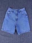 Lee Shorts Womens 10 Blue Denim High Rise Mom Relaxed Fit Casual Zip Fly 26X7. Fixed Price $10.99.