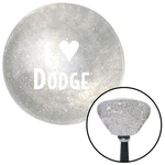 White 3 Dodge Clear Retro Metal Flake Knob W/ M16X1.5 Insert Shifter. Fixed Price $89.95.