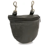 Milwaukee Leather SH197 Women's Black Belt Bag With Clasps. Fixed Price $19.99.