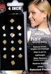 Hair Glove Leather Diamond Cut Out With Crystals Ponytail Holder 4". Fixed Price $26.99.