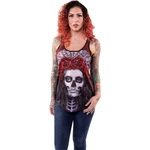 Lethal Threat Women's Dark Widow Razor Back Tank Top - Black LA20508XL. Fixed Price $27.24.