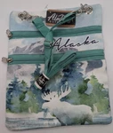 Alaska Outpost Moose Crossbody Shoulder Messenger Travel Bag. Fixed Price $80.00.