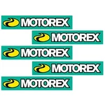 Factory Effex 5PK Motorex Stickers 28-90004. Fixed Price $11.19.
