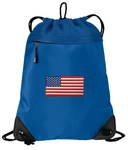 American Flag Drawstring Backpack Cinch Bag Cool Mesh & Microfiber!. Fixed Price $17.99.