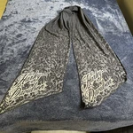 Harley Davidsons Women Scarf Lace Print Tshirt Material Biker Babe Gray. Fixed Price $19.95.