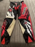 Msr Nxt Tucker Rocky Off-road Mx Motocross Pants Red/black Mens 30. Fixed Price $69.00.