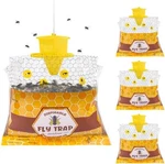 4 Packs Fly Bags Hanging Outdoor, Disposable Traps Catcher Kill. Fixed Price $23.99.