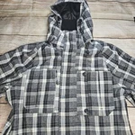 Hmk Hustler Performance Snowmobile Jacket Women Size 10 Plaid. Fixed Price $74.99.