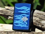 Zippo Lighter - Harley Davidson Ghost Flames Bar And Shield Model # 20711. Fixed Price $39.97.