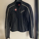 Ducati By Dainese Leather Motorcycle Jacket Size 52 Black Armor Pads. Fixed Price $380.00.