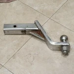 Bully 2" Stainless Steel Ball With Reese Drop Chrome Trailer Hitch Mount B3. Fixed Price $239.00.