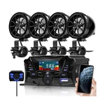 Gohawk TS3-Q GEN.3 Motorcycle Weatherproof Bluetooth Speakers 7/8-1.25 In. Ha.... Fixed Price $122.98.