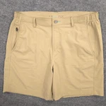 Huckberry Free Fly Utility Shorts Mens Xl Khaki Performance Outdoor Hiking Trail. Fixed Price $24.99.
