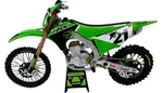 New Ray Toys Kawasaki KX450F Jason Anderson Race Bike 1:12 Scale Model #21 Green. Fixed Price $38.95.