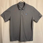 Nike Golf Dri-fit Polo Shirt Men's Xl Gray Short Sleeve Vw Volkswagen Logo. Fixed Price $16.99.