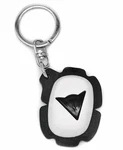 Dainese Knee Slider Key Chain Ring White/black. Fixed Price $7.38.