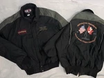 Honda Goldwing Motorcycles Lined Touring Jackets Large & Xl His Hers Lot Of 2. Fixed Price $119.97.