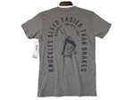 Highway 21 Men's Knuckles Tee T-shirt (grey). Fixed Price $21.00.