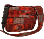 Ogio Road Trip Tablet Laptop Messenger Crossbody Travel Bag Red Gray Plaid Clean. Fixed Price $29.99.