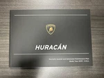 4T0012723SF Lamborghini 2019 Huracan Warranty & Maintenance Booklet New Oem. Fixed Price $44.99.