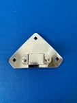 Vintage Half Diamond Ride / Tom Bass Drum Rail Mount Bracket Clip Ludwig Mij. Fixed Price $13.00.