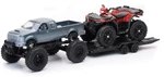 New Ray Toys Mini Scale Pickup With Atv Polaris Sportsman Xp 1000. Fixed Price $34.60.