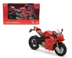 New Ray 1:12 2016 Ducati Panigale V4S Motorcycles 58253 Red Diecast In Box. Fixed Price $14.99.
