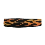 Zan Headgear One Size Polyester Headband Flames Orange Black. Fixed Price $14.99.
