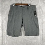 Fox Racing Men's Gray Essex 21-INCH Tech Stretch Shorts 34 Games Skate Nwt. Fixed Price $29.70.