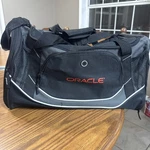 Oracle Black Duffle Bag With Compartment For Shoes And Two (2) Different Grips. Fixed Price $24.57.