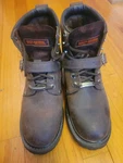 Womens Size 9 Brown Harley Davidson Motorcycle Work Boots. Great Condition. Fixed Price $45.99.
