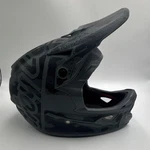 Troy Lee Designs D3 Full Face Cycling Helmet Black Gray M-l Visor Adjustable. Fixed Price $187.00.