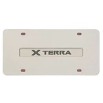 Nissan X-terra Chrome License Plate. Fixed Price $59.83.