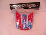 Troy Lee Designs Tld D2 Helmet Replacement Visor Peak Turbo Red/white/blue. Fixed Price $37.39.