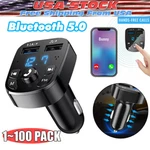 Bluetooth 5.0 Car Wireless Fm Transmitter Adapter 2USB Pd Charger Hands-free Lot. Fixed Price $261.88.
