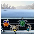 3PCS Bling Bee Car Dashboard Air Vent Trim Clips, Crystal 4PCS, Multicolor. Fixed Price $12.61.