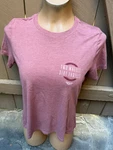 Fly Racing Two Wheels Dirt Thrills Mauve Heather T-shirt Women's Sz. Fixed Price $9.29.