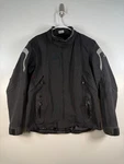Bmw Motorrad Mens Full Zip Tourshell Mesh Lined Rider Jacket Black Sz 52. Fixed Price $87.99.