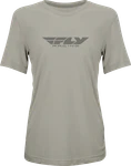 Fly Racing Women's Origin Corporate Tee (2023) 2XL Stone Heather 356-01012X. Fixed Price $38.99.