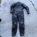 Alpinestars Leather One Piece Men Racing Suit Size 44 Black. Fixed Price $764.04.