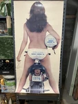 Kawasaki Dealer Full Length Thick Paper Poster Advertisement Vintage Door Hanger. Fixed Price $199.95.