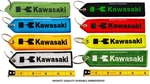 Kawasaki Double Sided Keychain Patch High Quality Fabric Fob Moto. Fixed Price $11.95.