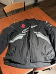 Alpinestars Suzuki Tgp Plus V3 Textile Jacket Black Logo Size Men's. Fixed Price $180.00.