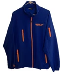 Fly Racing Light Weight Win D Jacket Blue Mens Sz Large Full Zip Pockets. Fixed Price $33.00.