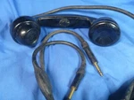 Western Electric Telephone F3 Handset With Push Button Cable 2 Plugs. Fixed Price $19.99.