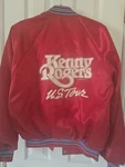 1982 Vintage Kenny Rogers U.s Tour Satin Style Jacket Amazing Condition. Fixed Price $85.00.