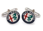Alfa Romeo Logo Cuff Links Black Presentation Box Genuine 5916942. Fixed Price $27.03.