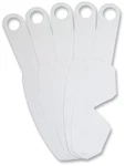 Moose Racing 2602-0249 Scott Works 83-87-89 Replica Goggle Tear-offs 20 Pack. Fixed Price $20.61.